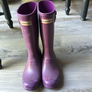 Girls Hunter rain boots